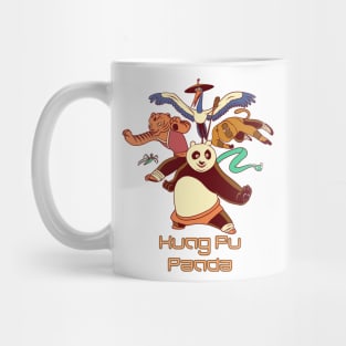 Retro Kung Fu Panda Mug